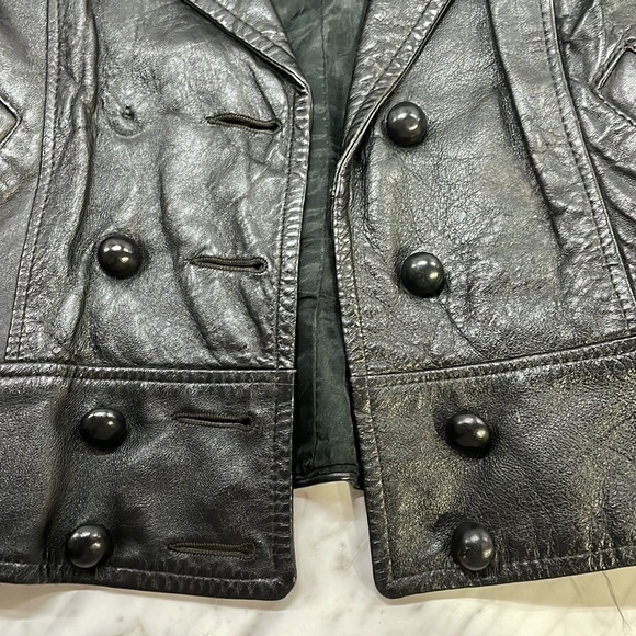 Real Vintage Vegan Leather Jacket - Picture 5 of 6